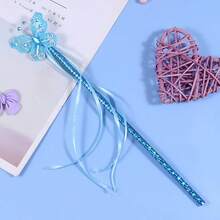 1pc/Set Cute Butterfly Fairy Wand, Girls Princess Decor Hand-Held Magic Wand Party - Multicolor - View 12
