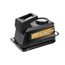 Carsun 迷你便携式 12V 车载空气压缩机，带明亮夜灯，机械轮胎充气机 - 黃色機械款 - 查看 11