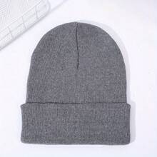 5pcs Set Of Beanies, Stylish And Versatile, High-Elasticity Solid Colors, 5-Color Set, Create Different Style Outfits Every Day, Unisex Christmas Winter Ski Hats For Warmth And Windproof Protection, Ideal Gift Choice - Multicolor - View 12