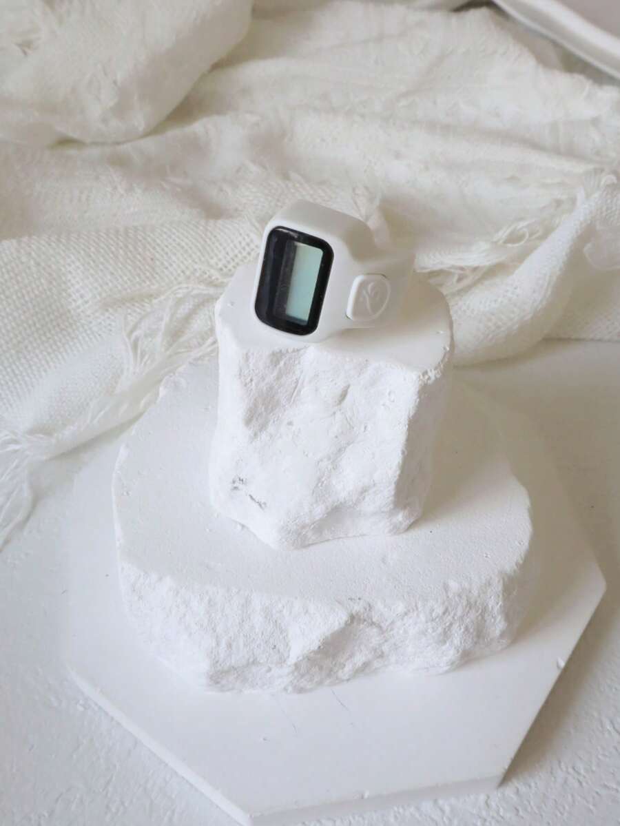 1个装数字指环计数器,便捷指环点击计数器,减压手压计数器,斋月电子计数器,男女通用静音迷你彩色计数器 - 多色 - 查看 1