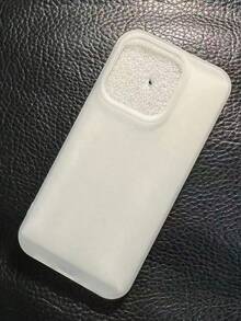 简约磨砂透明手机壳，兼容 16款，也兼容 16/15/14/13/12 Pro Max，防震后盖保护壳 - 無色 - 查看 24