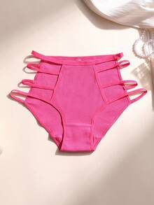 6pcs Women's Cotton Hollow Out Sexy Breathable Comfort Panties