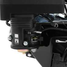 15HP 4-Stroke Gas Engine, 420CC OHV Horizontal Shaft Single Cylinder Go Kart Engine Recoil/Manually Starting Motor With Silencer For Compressor, Lawnmower, Garden Tool Motor 9.7KW 3600RPM - 1 - View 10
