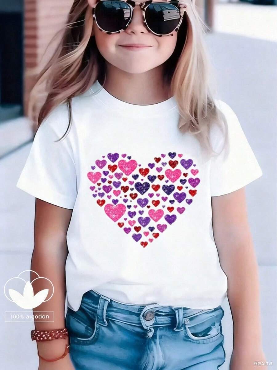 Young Girls T-Shirts - White - View 1