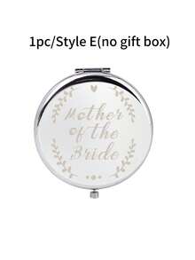 1pc/2pcs Portable Double-Sided Metal Folding Mirror, High Definition Makeup Handheld Compact Mirror,Makeup,Cheap,Room Decor,Vanity,Travel,Bedroom,Makeup Accessories,Mirror,Vanity Mirror,Mini Mirror,Compact Mirror,Mirror Small,Hand Mirror