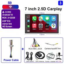 CAIXI/9/10 pulgadas 2din Android auto Caplay inalámbrico GPS Radio de coche multimedia estéreo para - 7 WIFI(1-16)-0 - Ver 6