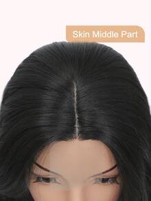 Long Straight Wig For Women Hair Wig 1.5*3.5inch Lace Middle Part Long 26 Inches Synthetic Natural Looking Wig For Daily Full Wigs For Women Girls - Multicolor - View 7