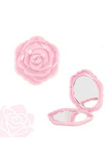 24pcs/12pcs Pink Party Gift Set, Includes 3pcs Mirror, 3pcs Hair Comb, 3pcs Hair Scrunchie And 3pcs Organza Bag, Bridal Shower Favors, Stretchy Headband, Mirror, Hair Brush, Mesh Gift Bag, Wedding Hair Accessories, Suitable For Engagement Party, Wedding Favors, Bridal Shower, Birthday Party, Back To School, Spa Party, Guest Gifts - Multicolor - View 5