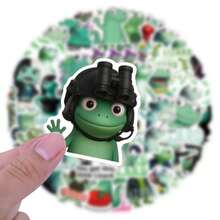 52PCS Funny Lizard Meme Cartoon Graffiti Creative Stickers DIY Laptop Refrigerator Luggage Phone Case Water Cup Decoration Stickers Toy - Multicolor - View 5
