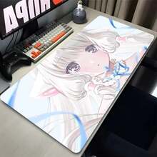 'Anime Girl C-Chobits Chii Desk Mat Computer Office Extended Mouse Pad Laptop Rubber Non-Slip Large Mousepad Gamer Cabinet Carpet' - ZZ1778(2) - 查看 2