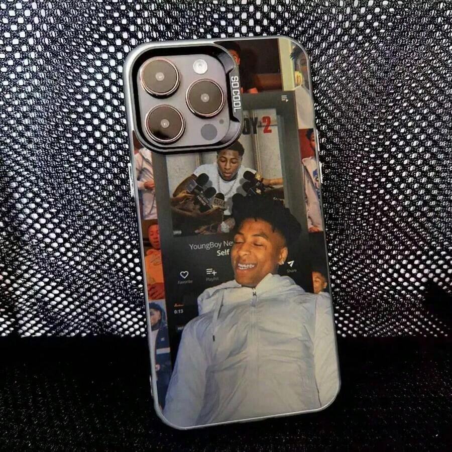 YoungBoy Never Broke Again Phone Case For IPhone 16,15,14,13,12,11,8,7,Pro,Max,Plus,Mini,XS,SE Anti Fall Black Matte Hard2025.1.Halloween Accessories. - 11 - 查看 1