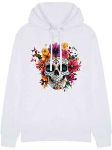 Men Zip-Up Hoodies - 白色 - 查看 3
