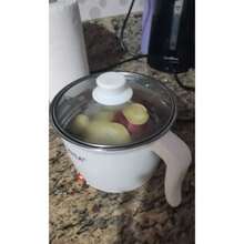 Electric Kettle Steamer For Cooking Vegetables, Couscous, Rice, 1L, 600W, 110V And 220V - Aleatorio - 查看 6