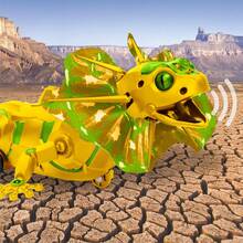 Discovery Kids Robotic RC Lagarto con volantes, DIY Mascota, driver inalámbrico con modos de movimiento activado por movimiento, juguete para niños y niñas - Lagartija - Ver 2