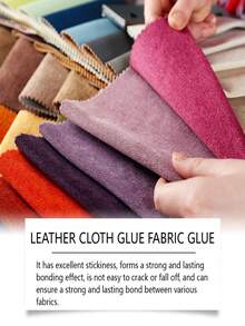 JUE FISH Multi-Purpose Fabric Glue - Repair Clothes, Patterns, Holes, Leather, Shoe Insoles Seamlessly, Easy To Use, Versatile