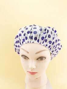 1 Stück bedruckte Haarbehandlungskappe, für trockenes/feuchtes Haarmaskenpflege, Haare, Reise, Haarpflege, Haarwerkzeuge, Haarsachen, Friseur, Friseurzubehör, Friseursalon, Friseurausrüstung