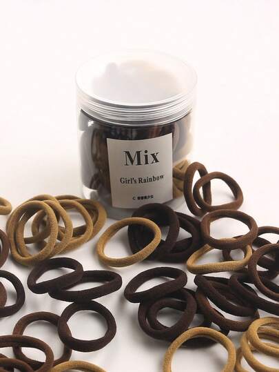 20/50 Stück Hochelastische Haargummis für Frauen, Basic Haarscrunchies, Haargummis für Pferdeschwanz, Haargummis, Haarband, Haaraccessoires