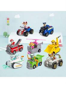 Spin Master Spin Master 10 Kendaraan Penyelamat untuk Dipilih - Termasuk Helikopter Skye, Mobil Chase, Buldoser Puing, dan Lainnya, Mainan Anak-Anak Berlisensi Resmi, Cocok untuk Usia 3 Tahun ke Atas - Truk Pemadam Kebakaran + Marshal - View 8
