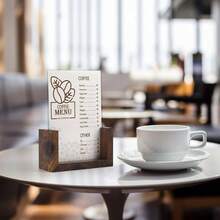 4x6 Picture Frame Set Of 2, Rustic U - Shaped Double Sided Frames Made To Display 4 By 6 Photos Desk Tabletop