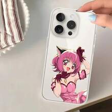 Funda para Mermaid Melody Pichi Pichi para 16 15 14 Plus 13 12 11 Pro Max, cubierta transparente a prueba de golpes - Z2 - Ver 5