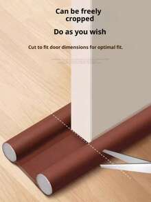 Leather Door Bottom Sealing Strip, Anti-Collision Strip, Dust-Proof, Wind-Proof, Heat-Insulating, Soundproof, Washable Door Bottom Sealing Strip