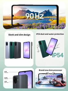 Samsung Galaxy A07 解鎖版 Android 智慧型手機：6.7 吋 HD+ 90Hz 流暢螢幕 | 50MP 專業相機 | 5000mAh 長效電池 | IP54 防水防塵 | 6 次 OS 更新 | 可選儲存空間 (64GB/128GB)、RAM (4GB/6GB) 與顏色 (黑色/綠色/紫色) | 雙 SIM 卡雙待 | 全球版 - 綠色 - 查看 3