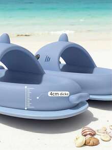 Bathroom Non-Slip Slippers - 藍色 - 查看 3