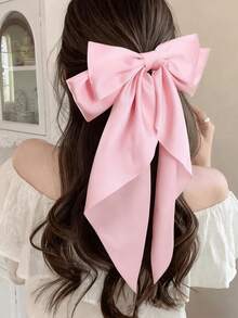2 chiếc kẹp tóc nơ lớn màu hồng và đỏ, kẹp tóc nơ cổ điển màu đen, băng đô nơ dễ thương, thích hợp cho sử dụng hàng ngày, quà tặng ngày lễ, trang trí tiệc tùng và Giáng sinh, kẹp tóc đáng yêu, ghim cài tóc, phụ kiện đội đầu, phụ kiện tóc cho nữ, trâm cài tóc - Nhiều màu - Xem 8