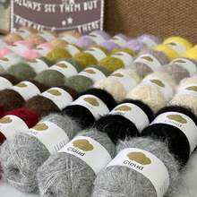 3 Batches Of 40g/Batch, Hand Knitting [3115] Long Fiber Knitting Yarn, For Handmade Hats, Scarves, Blankets And Other Products, Soft Texture, No Shedding, Easy To Knit, Each Batch Length Approx. 360m±392 Yards. - Multicolor - View 7