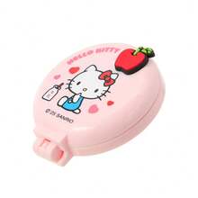 Miniso 1把Hello Kitty折叠梳带镜子（防刮梳齿+卡通印花+日常梳理） - 粉色 - 查看 5