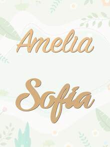 Personalized Custom Name Wooden Signs Surname Wooden Tag, Custom Wooden Name Tag, Wedding Background, Custom Cut Name Tag, Wooden Text Cut Rustic Cursive Lettering, No Power Needed, Vertical Orientation - Charming Graduation & Party & Home & Holiday & Wedding Decor For Front Porch, Yard, And Id Al-Adha Christmas Celebrations, Festive Porch Decor|Charming Welcome Sign|Durable Outdoor Sign, Door Hanging Decor, Christmas Decor