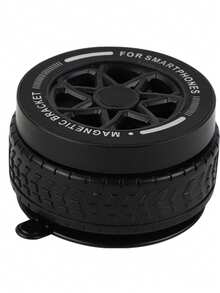 1pc Tire Shaped Magnetic Adjustable, Foldable, 360° Rotatable Phone Holder, Suitable For Home, Travel, Car, Compatible With IPhone 16/15/14/13/12, And Phones With Magnetic Ring - Multicolor - View 8