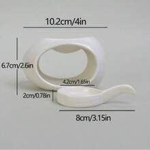 50个无味茶灯，2小时燃烧时间，白色，无烟，小滴蜡烛 | 适合家庭，轻奢陶瓷香薰炉，婚礼，活动，紧急情况批发迷你蜡烛。随机包装，圣诞礼物 - 白色 - 查看 15