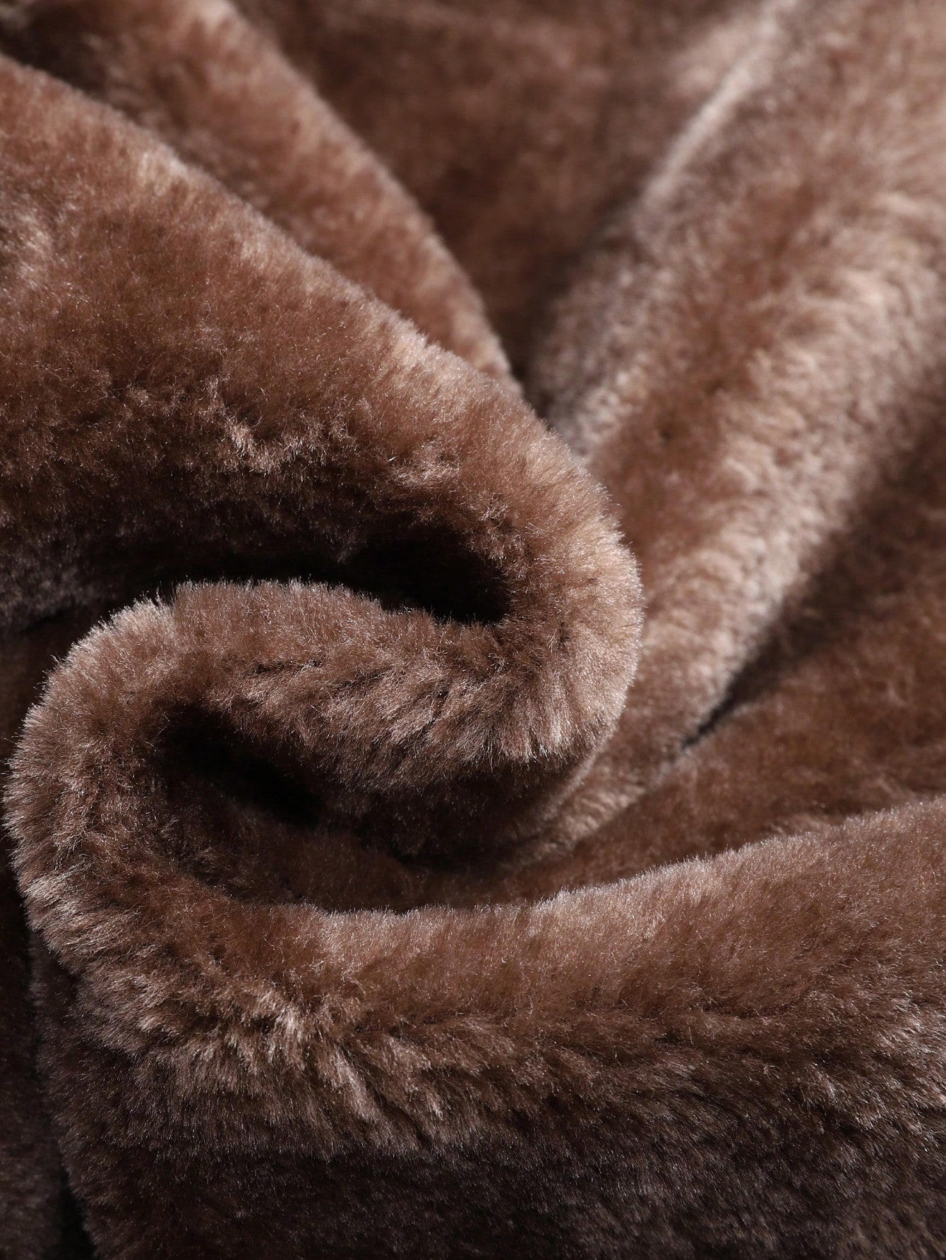 معطف سميك للرجال مبطن بالحرارة وبسحاب، شتوي