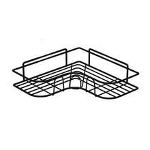 1 Stück Wandecke Aufbewahrungsregal aus Schmiedeeisen, Dreieck Regal für Badezimmer/Küche, schwere Ausführung ohne Bohren erforderlich