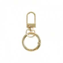 100pcs New Colorful Enameled Spring Ring Door Hooks, Key Rings - Multicolor - View 10