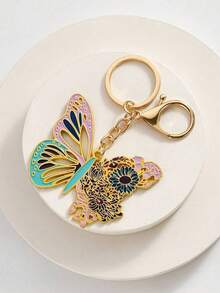 1 chiếc túi đựng đồ bằng đồng thau hình bướm hoa rỗng sáng tạo mới, trang trí mặt dây chuyền hình bướm hoa giả, đồ trang trí treo hình động vật dễ thương, quà tặng sáng tạo cho ngày lễ, thích hợp sử dụng hàng ngày, quà tặng Giáng sinh, quà tặng khai mạc tốt nghiệp ngày nhà giáo, quà tặng Valentine - Nhiều màu - Xem 7