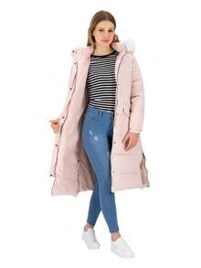 SAKERS OUTDOOR CLOTHING Women Winter Coats - 珊瑚粉 - 查看 3