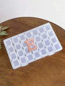 56个/28套迷你塑料收纳盒，带盖，透明盒，可用于整理珠子、耳环、戒指、美甲配件、手工用品、珠宝首饰，是母亲节/生日的绝佳礼物。 - 彩色 - 查看 7