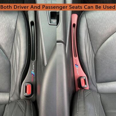 1pair Leak-Proof Slot Filler Strip Stop Mobile Phone/Key Dropping Universal Multifunctional Car Seat Storage