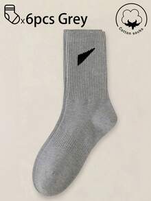 40 peças/30 peças/24 peças Meias Esportivas Confortáveis Unissex, Meias de Algodão, Adequadas para Esportes e Treinamento, Meias Longas para Mulheres, Uso Casual e Empresarial, Antibacterianas, Macias, Pretas e Brancas, Resistentes a Odores, Absorventes de Umidade, Macias e Leves, Adequadas para Outono/Inverno, 20 peças/10 peças/8 peças/6 peças/4 peças/2 peças