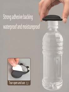 1pc Silicone Door Handle Bumper Pad, Anti-Collision Cushion For Cabinet, Refrigerator, Home And Office Safety, Noise Reduction