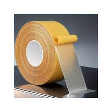 Hochfestes doppelseitiges Klebeband, mit Glasfasernetz-Gitter, geeignet für Wände und Glas. Transparente Montage, Wandbefestigung, Schwerlastbefestigung, unsichtbare Montage, nahtlose Mlanganhaltendglebiger Klebstoff, verstärkte Rückseite, Klebestreifen, Montagekleber, für Heimwerker und professionelle Installateure