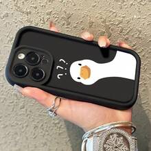 Question Mark Duck Compatible With Apple 16/15/14/13/12 Pro Max High Bamboo Ladder Phone Case  11 Soft - Negro - Ver 4