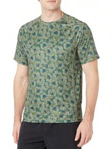 Essentials Men's UPF 50 Quick Dry Short Sleeve Swim Shirt - 彩色 - 查看 12