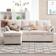 Sofa-worek, leniwa sofa, trwała i wygodna, fotel-worek z wysokim oparciem, dla dorosłych i dzieci, do użytku wewnątrz i na zewnątrz, miękki fotel wypoczynkowy z akcentową podłogą (żółty szenil) - Żółty - Zobacz 4