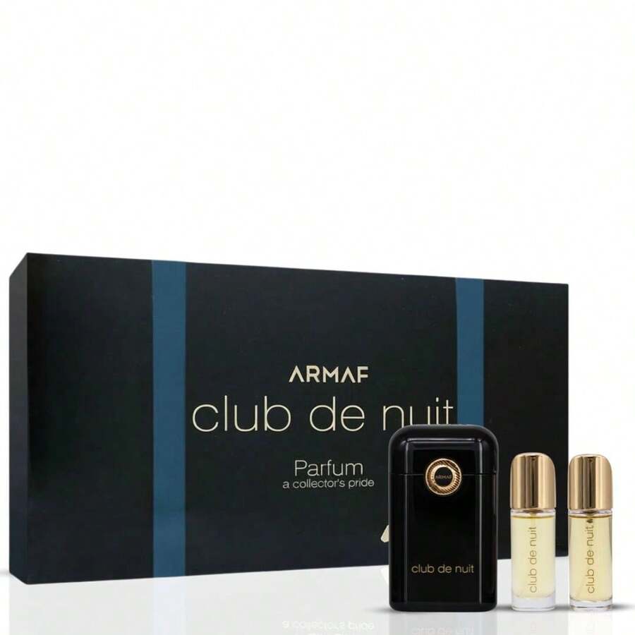 Club De Nuit Men Parfum Travel Buddy Set 12ml (0.4 Oz) By Armaf - 花卉印花 - 查看 1