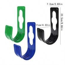 1 قطعة حامل خرطوم المياه، خطاف حامل خرطوم ري الحديقة مثبت على الحائط، مستخدم لتخزين خرطوم مياه الحديقة المنزلية