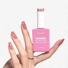 Brown Gel Polish, 0.5 Fl Oz HEMA & TPO Free Chocolate Moose Brown Gel Nail Polish Soak Off U V LED Fall Winter Nail Art Design Manicure Salon For Women Fgirl{Inchcolor_nameinch:InchOpaque-ChocolateMooseinch} - 不透明巧克力駝鹿 - 查看 8