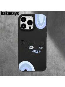 Large Hole Fashion Liquid Look Case, Suitable For IPhone 16 Pro Max, 16, 15 Pro, 14, 14 Plus, 14 Pro Max, 13, 13 Pro, 12 Pro, And 11/11 Pro Max Series. Ideal Gift For Birthdays And Celebrations. - 黑色 - 查看 6